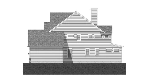 The Leafy Nook house plan, exterior view 2